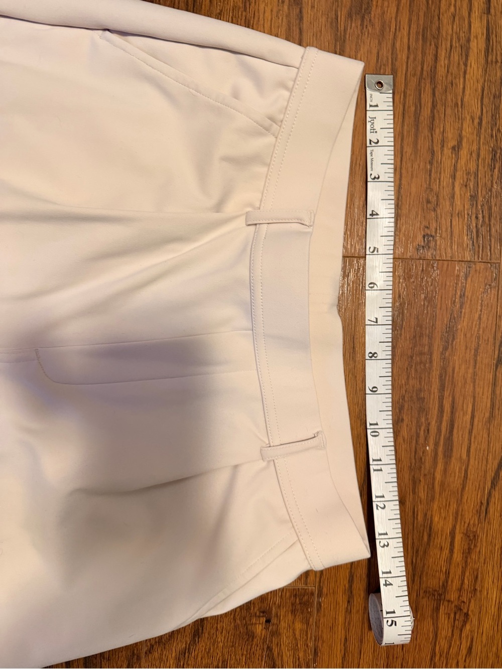 M Halara Flex DayStretch High Waisted Pocket Straight Leg Work Pants in oat milk - Picture 4 of 5
